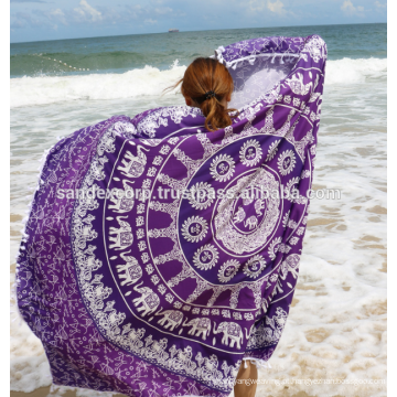 Toalha de praia redonda para venda Filipenses